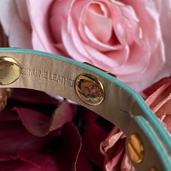 Rustic Cuff Faux Calf Fur Adjustable Bracelet - Picture 3 of 8